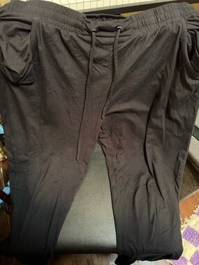 Black Jogger Sweatpants